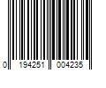 Barcode Image for UPC code 0194251004235. Product Name: Agora Cosmetics AGORA NARS Soft Matte Complete Foundation 1.5fl oz 45ml (MALI DEEP 6)