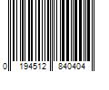 Barcode Image for UPC code 0194512840404. Product Name: UA All Sport Backpack