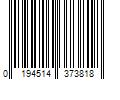 Barcode Image for UPC code 0194514373818. Product Name: Under Armour Women's HeatGear High Rise No-Slip Waistband Capri Pants, XS, Black/White