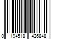 Barcode Image for UPC code 0194518426848