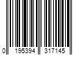 Barcode Image for UPC code 0195394317145. Product Name: Brooks Running, Men's Brooks Hyperion Road Running Shoes, Gunmetal/Black/White