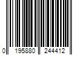 Barcode Image for UPC code 0195880244412. Product Name: Karen Kane Cropped Seam Front Pants