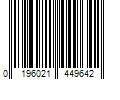 Barcode Image for UPC code 0196021449642. Product Name: kate spade new york Bleecker Saffiano Leather Large Tote - Parchment.