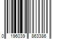 Barcode Image for UPC code 0196039863386. Product Name: Under Armour Girls' Utility Softball Pants, Large, Baseball Grey