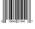 Barcode Image for UPC code 019649219407