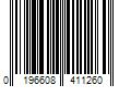Barcode Image for UPC code 0196608411260. Product Name: Nike Kids' Grade School Star Runner 4 Shoes, Boys', Size 6.5, Black/White