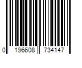 Barcode Image for UPC code 0196608734147. Product Name: Nike Men's Dri-FIT Yoga Jogger Pants, Large, Black