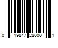 Barcode Image for UPC code 019847280001