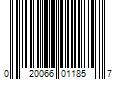 Barcode Image for UPC code 020066011857. Product Name: Rust-Oleum Stops Rust 5-in-1-Pack Gloss Hunter Green Spray Paint (NET WT. 12-oz) | 376891