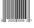 Barcode Image for UPC code 020202000097. Product Name: Raybestos Drum Brake Wheel Cylinder