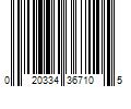Barcode Image for UPC code 020334367105. Product Name: Traxxas 2.8  Talon Tires With Foam Inserts (Pair) 3671