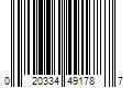 Barcode Image for UPC code 020334491787. Product Name: Traxxas Shock Tower 4917R