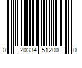 Barcode Image for UPC code 020334512000. Product Name: Traxxas Ball Bearings Blue 12X18X4 (2) TRA5120