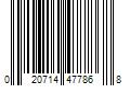 Barcode Image for UPC code 020714477868