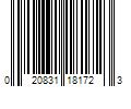 Barcode Image for UPC code 020831181723