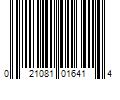 Barcode Image for UPC code 021081016414