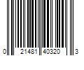 Barcode Image for UPC code 021481403203. Product Name: Ahgly Company Freestyle Street Soccer Xbox Item and Box