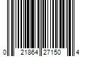 Barcode Image for UPC code 021864271504. Product Name: Avanti Mr. & Mrs. Embroidered Cotton Hand Towel, 16" x 30" - MRS
