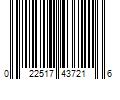 Barcode Image for UPC code 022517437216. Product Name: Catit 3-Pack Pixi Fountain Cartridge