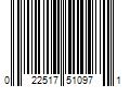 Barcode Image for UPC code 022517510971