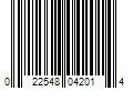 Barcode Image for UPC code 022548042014
