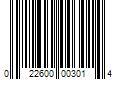 Barcode Image for UPC code 022600003014. Product Name: Church & Dwight Co.  Inc. Nair Body Cream Hair Remover  Cocoa Butter and Vitamin E  Body Hair Removal Cream for Women  7.9 oz