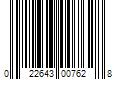 Barcode Image for UPC code 022643007628. Product Name: Stamina Products  Inc. Lotus Yoga Sling