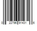 Barcode Image for UPC code 022796914316. Product Name: Vogue International Inc OGXÂ® Weightless Hydration + Coconut Water Shampoo  13 Fl OZ