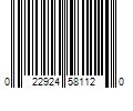 Barcode Image for UPC code 022924581120