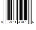 Barcode Image for UPC code 023614498476