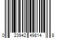 Barcode Image for UPC code 023942498148
