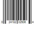 Barcode Image for UPC code 024182025064. Product Name: Eden Foods Edensoy Organic Unsweetened Soy Milk  1 Qt