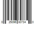 Barcode Image for UPC code 025096807340