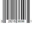 Barcode Image for UPC code 025215360961