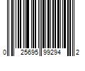 Barcode Image for UPC code 025695992942. Product Name: Calvin Klein Monogram Logo Density Collection Cotton Pillow, King - White