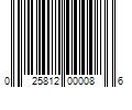 Barcode Image for UPC code 025812000086. Product Name: K/S Technologies 25-8128