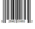 Barcode Image for UPC code 025962006532. Product Name: Kellogg 2-cu ft Grass and Sod Organic Lawn Soil | 653