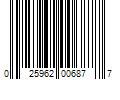 Barcode Image for UPC code 025962006877. Product Name: Kellogg Raised Bed and Potting Mix 2-cu ft Fruit, Flower and Vegetable Organic Raised Bed Soil | 687