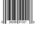 Barcode Image for UPC code 026285510218