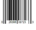 Barcode Image for UPC code 026366087233. Product Name: TrimMaster Oak Hardwood 2 in. x 36 in. Carpet Trim Transition Strip