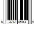 Barcode Image for UPC code 026666810449