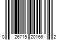 Barcode Image for UPC code 026715201662. Product Name: Broan-Nutone RDF1 Premium Radiation Damper for Ventilation Fans