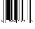 Barcode Image for UPC code 027616014733