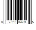 Barcode Image for UPC code 027616026835