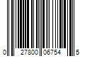 Barcode Image for UPC code 027800067545. Product Name: Ferrero Usa Keebler Sweet & Salty Variety Snacks Packs 12ct