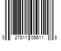 Barcode Image for UPC code 027811056118
