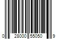 Barcode Image for UPC code 028000550509