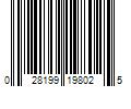 Barcode Image for UPC code 028199198025