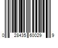 Barcode Image for UPC code 028435600299. Product Name: Bubbl'r 12 oz 6-Pack Triple Berry