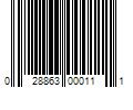 Barcode Image for UPC code 028863000111. Product Name: ColoraHenna Colora Henna Powder - Natural Organic Haircolor ( Auburn - 2 oz)